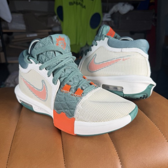 Nike Other - Nike LeBron Witness 8 VIII Basketball Shoes FB2239-101 Sail Orange Men Size 7.5